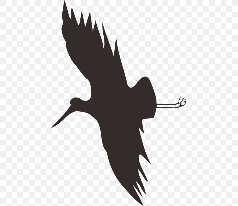 Bird Flight Crane Silhouette, PNG, 467x708px, Bird, Beak, Bird Flight, Black And White, Crane Download Free
