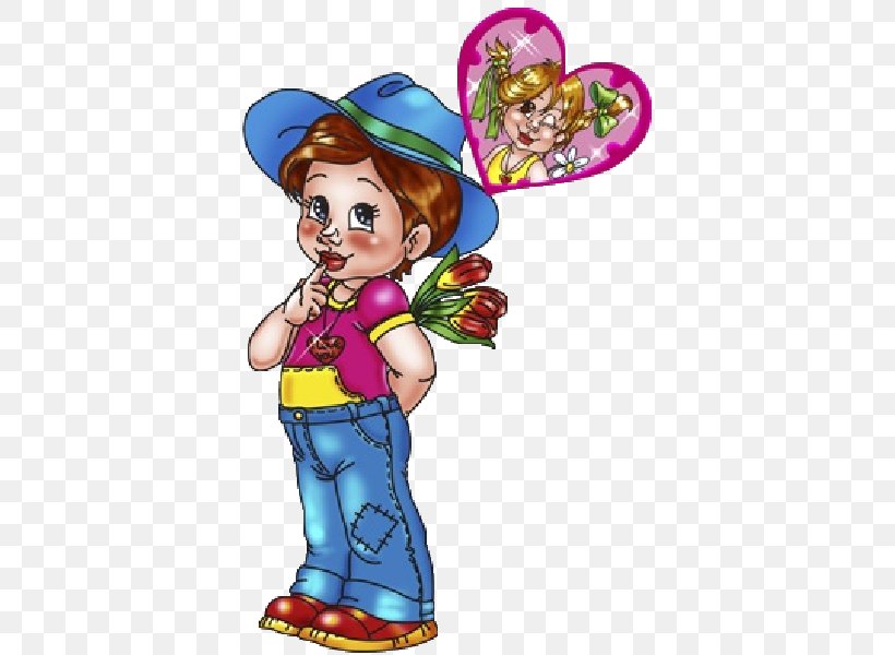 Cartoon Valentine's Day Child Clip Art, PNG, 600x600px, Cartoon, Art, Boy, Child, Clown Download Free