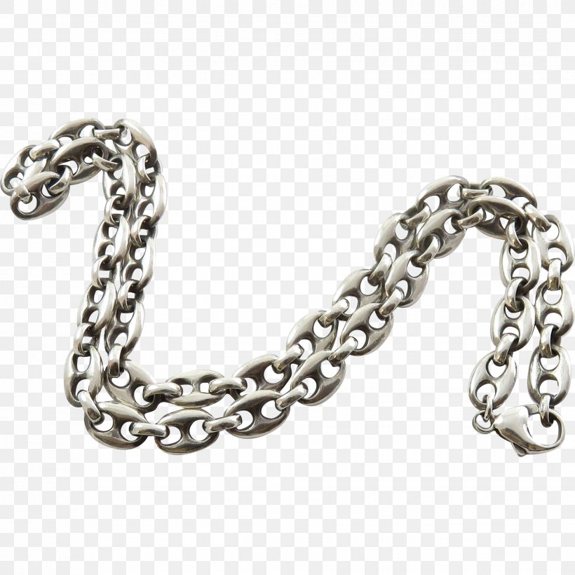 Chain Sterling Silver Anchor Hallmark, PNG, 1856x1856px, Chain, Anchor, Anchor Windlasses, Body Jewelry, Bracelet Download Free