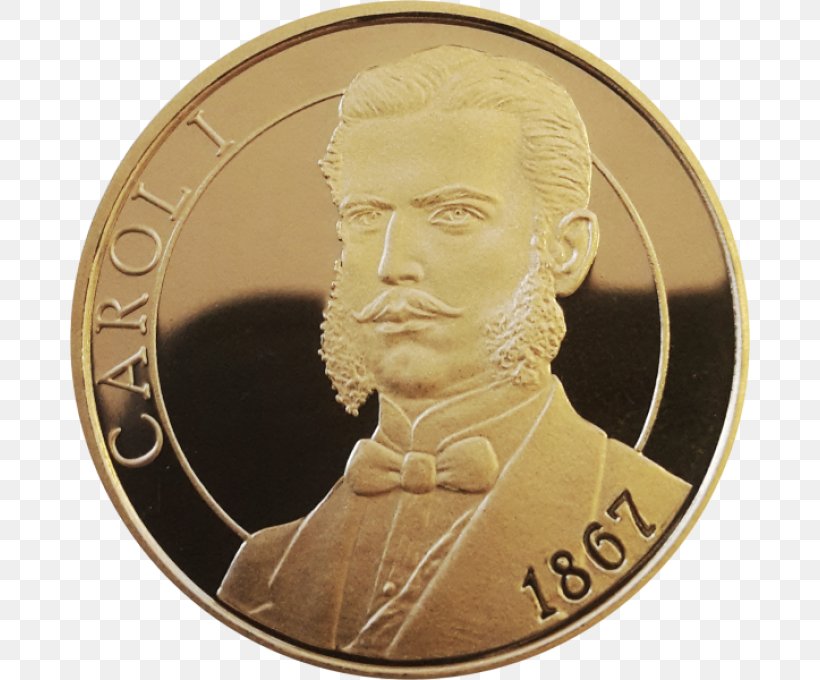 Coin National Bank Of Romania Romanian Leu Money Fifty Bani, PNG, 680x680px, Coin, Bronze Medal, Carol I Of Romania, Currency, Denomination Download Free