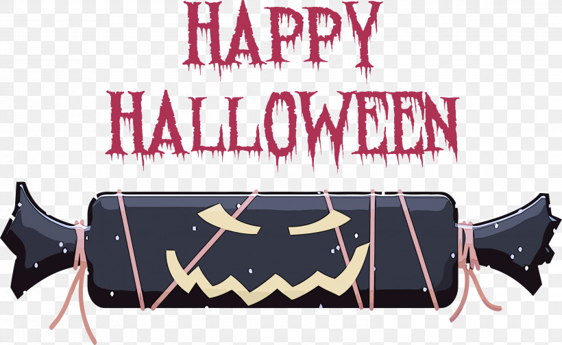 Happy Halloween, PNG, 3000x1846px, Happy Halloween, Banner, Fashion, Logo, Meter Download Free
