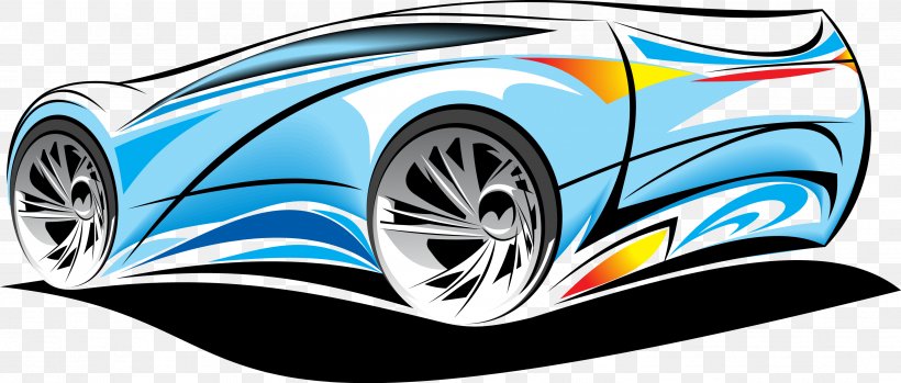 Sports Car Vector Motors Corporation Clip Art, PNG, 3416x1455px, Sports Car, Automotive Design, Automotive Exterior, Brand, Car Download Free