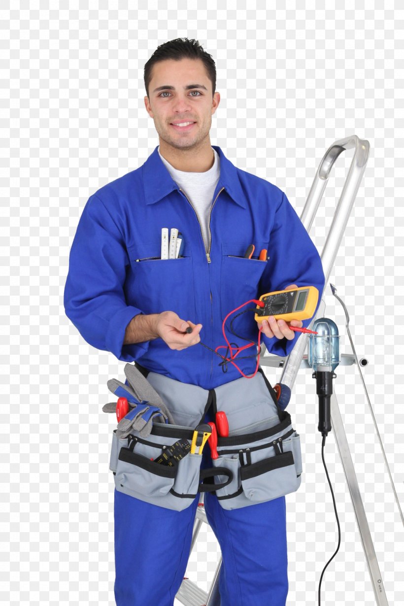 Electrician Electricity Service Test Light Handyman, PNG, 1053x1580px, Electrician, Arm, Climbing Harness, Electric Blue, Electrical Contractor Download Free