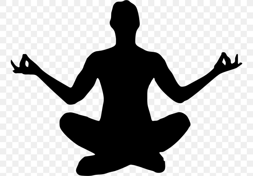Yoga Silhouette Clip Art, PNG, 752x570px, Yoga, Arm, Black And White, Drawing, Exercise Download Free