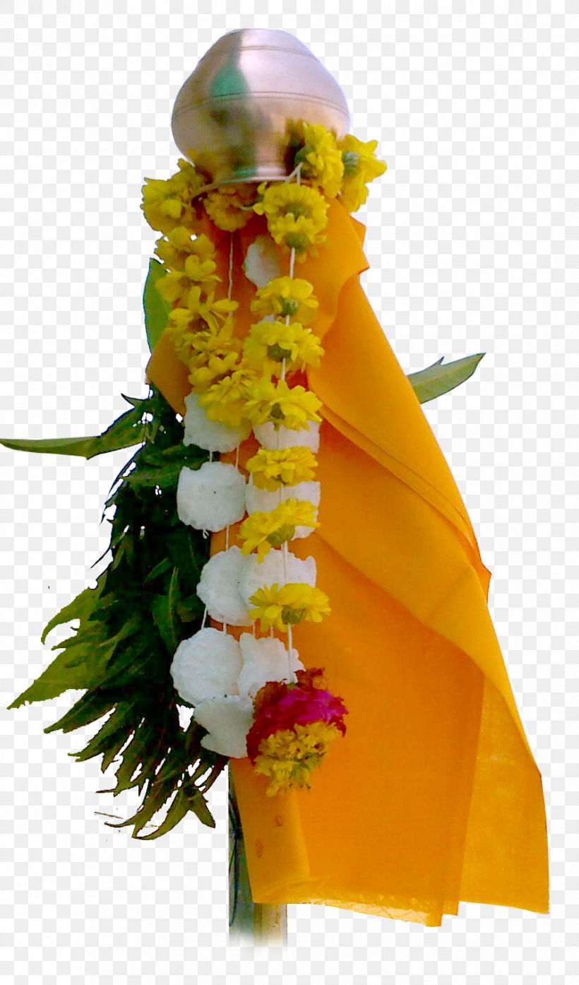 Gudi Padwa Gudhi Padwa Ugadi New Year Chaitra, PNG, 890x1514px, Gudi Padwa, Chaitra, Cut Flowers, Festival, Floral Design Download Free
