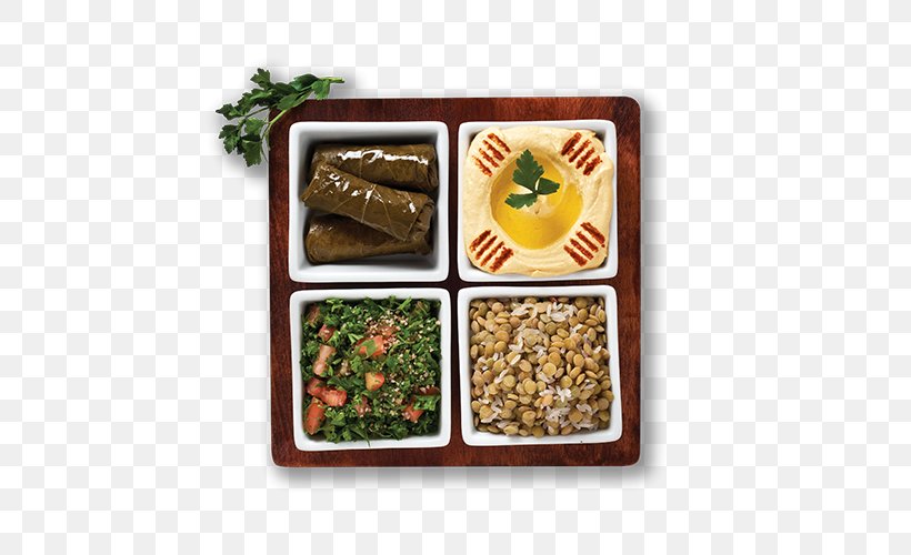 Vegetarian Cuisine Lebanese Cuisine Mezza Lebanese Kitchen Tabbouleh Mediterranean Cuisine, PNG, 500x500px, Vegetarian Cuisine, Asian Food, Cuisine, Dinner, Dish Download Free