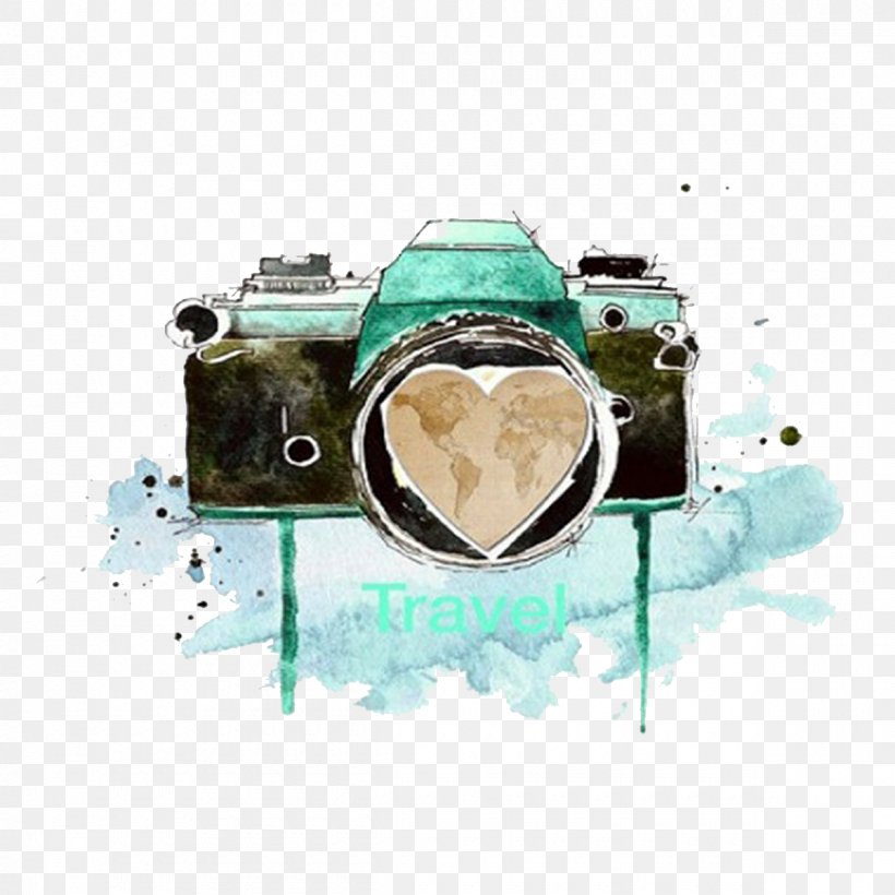 Watercolor Painting Camera Photography Drawing, PNG, 1200x1200px, Watercolor Painting, Art, Camera, Camera Lens, Canvas Download Free