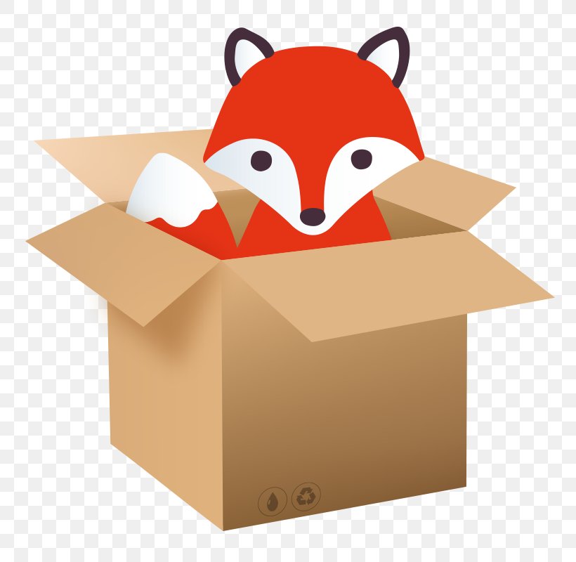Drawing Box Paper Fox Clip Art, PNG, 800x800px, Drawing, Art, Box, Canidae, Cardboard Download Free