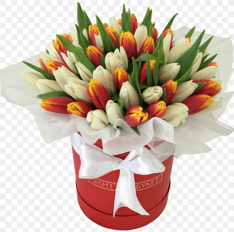 Tulip Flower Bouquet V Korobke Cut Flowers, PNG, 1200x1193px, Tulip, Birthday, Cut Flowers, Daytime, Elegance Download Free