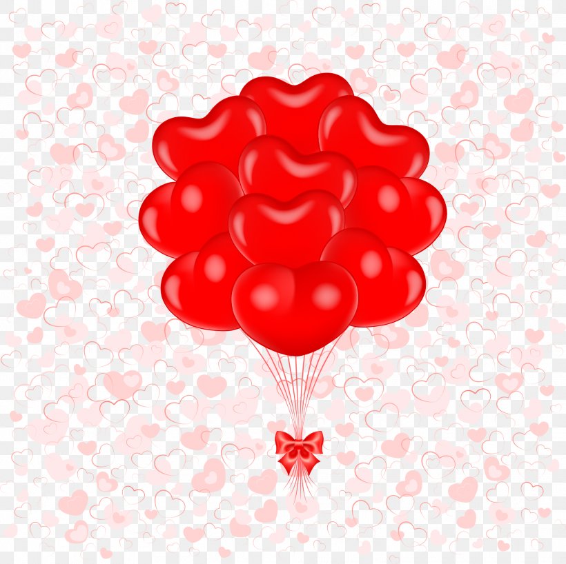 Balloon Heart Valentine's Day Clip Art, PNG, 1923x1920px, Balloon, Flower, Greeting Card, Heart, Love Download Free