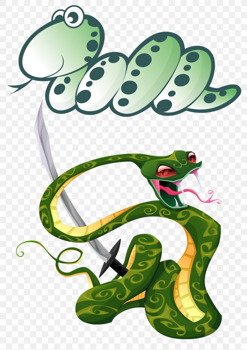 Snake Cartoon Illustration, PNG, 1000x1418px, Snake, Amphibian, Art, Cartoon, Fictional Character Download Free
