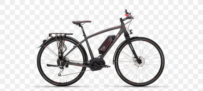 Electric Bicycle Cycling Giant Bicycles Sport, PNG, 2500x1127px, Bicycle, Automotive Exterior, Bicycle Accessory, Bicycle Drivetrain Part, Bicycle Fork Download Free