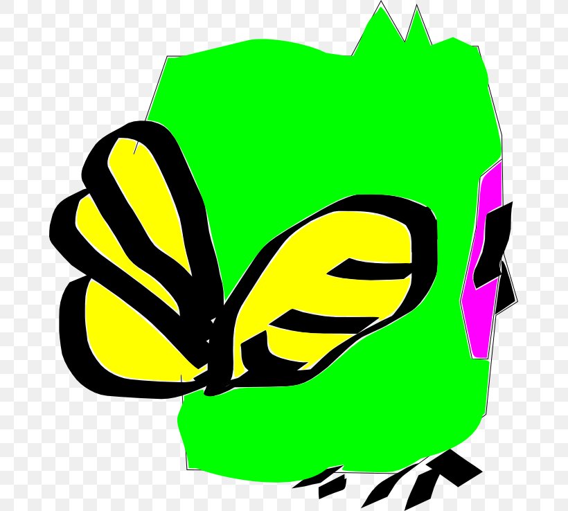 Insect Green Cartoon Clip Art, PNG, 677x738px, Insect, Artwork, Butterfly, Cartoon, Green Download Free