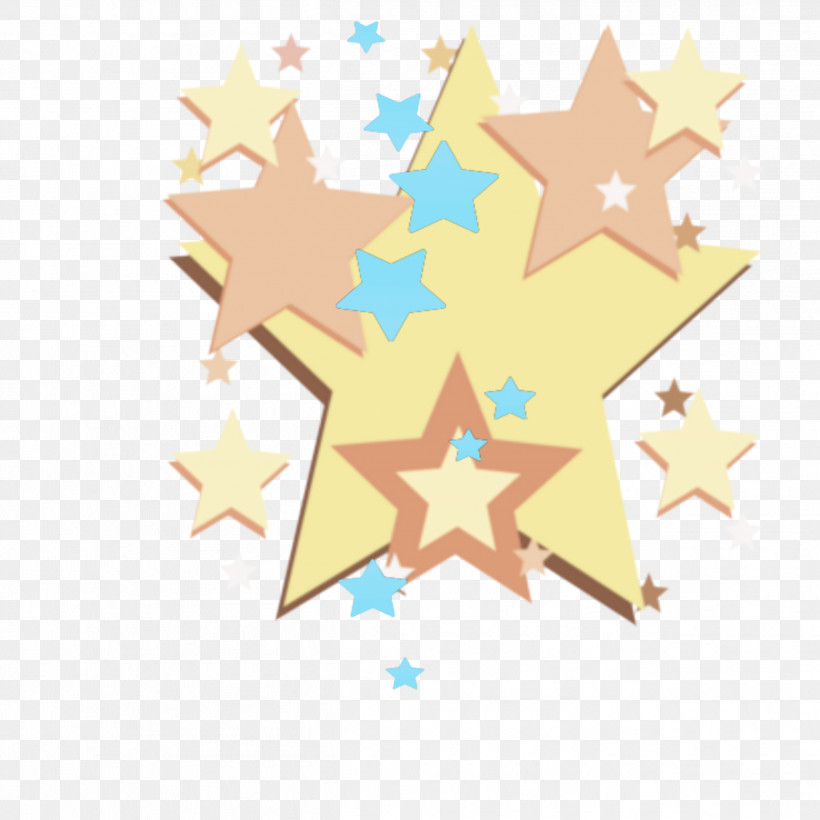 Yellow Star Confetti, PNG, 2508x2508px, Yellow, Confetti, Star Download Free