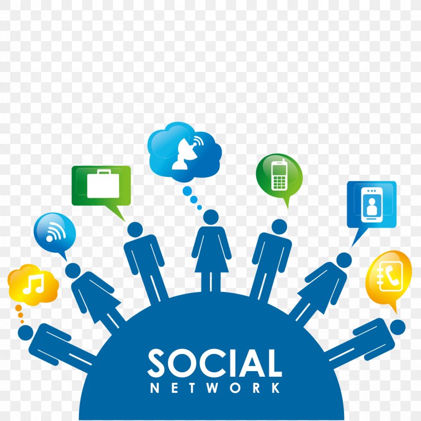 Social Media Social Network Royalty-free Clip Art, PNG, 1181x1181px, Social Media, Area, Blue, Brand, Communication Download Free