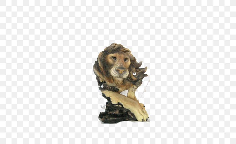 Lion Figurine, PNG, 500x500px, Lion, Carnivoran, Figurine Download Free