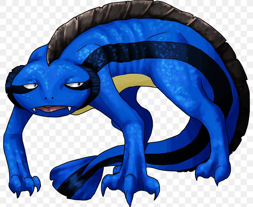 Reptile Amphibian Dragon Clip Art, PNG, 800x671px, Reptile, Amphibian, Art, Dragon, Electric Blue Download Free