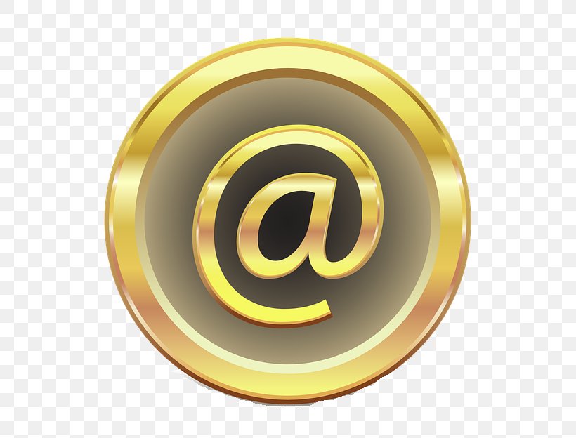 Sign Email Clip Art, PNG, 624x624px, Sign, At Sign, Brass, Button, Character Download Free