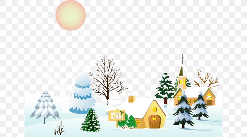 Snow Winter Clip Art, PNG, 657x454px, Snow, Art, Branch, Cartoon, Christmas Download Free