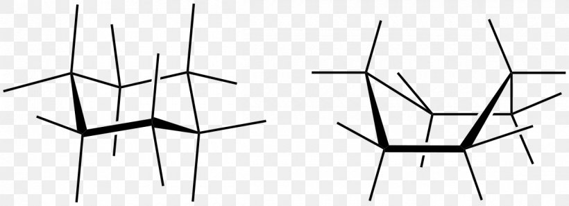 Cyclohexane Conformation Conformational Isomerism Cyclic Compound Chemistry, PNG, 1200x435px, Cyclohexane, Black And White, Chemical Compound, Chemistry, Conformational Isomerism Download Free