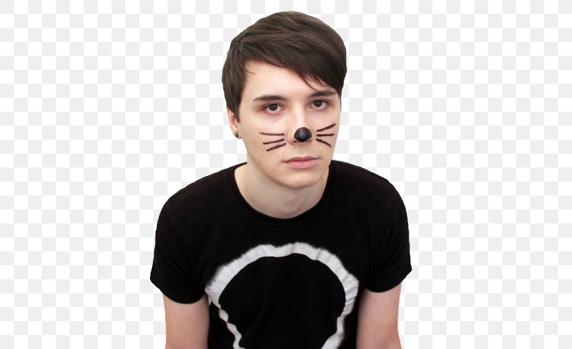 Dan Howell Dan And Phil Fan Fiction YouTuber Berkshire, PNG, 500x500px, Dan Howell, Berkshire, Chin, Dan And Phil, Fan Fiction Download Free