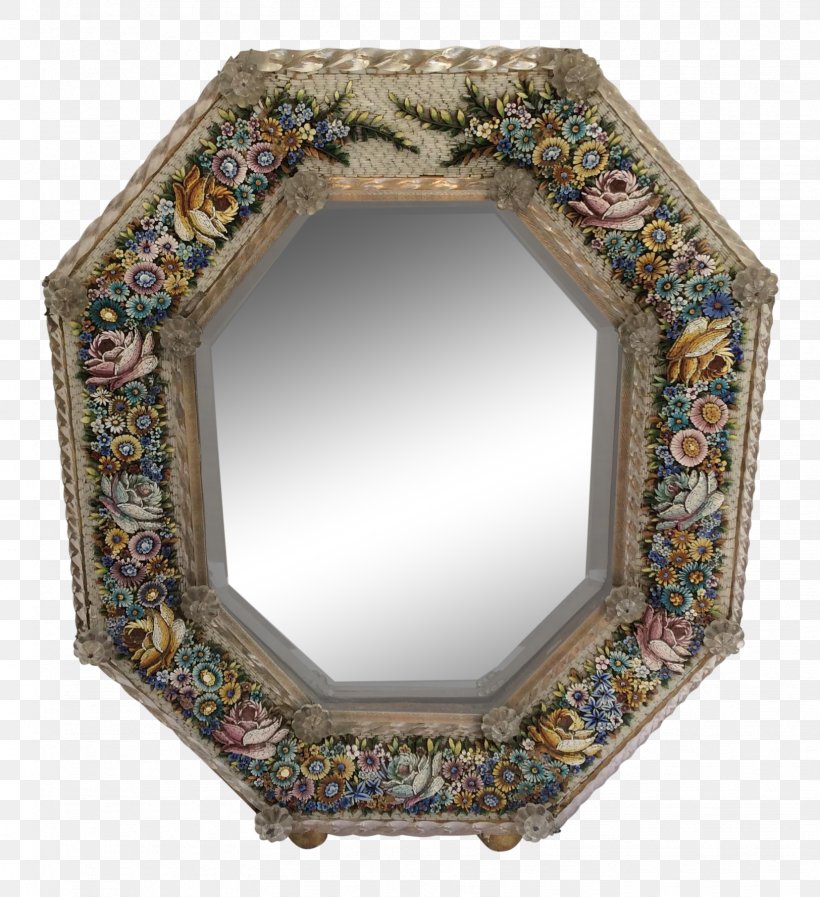 Mirror Venetian Glass Picture Frames Decorative Arts, PNG, 1624x1778px, Mirror, Alfredo Barbini, Antique, Bohemian Glass, Decorative Arts Download Free