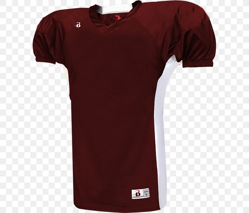Sports Fan Jersey T-shirt Sleeve Neck, PNG, 605x700px, Sports Fan Jersey, Active Shirt, Jersey, Maroon, Neck Download Free