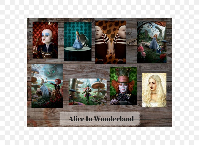 Alice In Wonderland Collage Art Painting Poster, PNG, 600x600px, Alice In Wonderland, Art, Collage, Dark Fantasy, Death Download Free