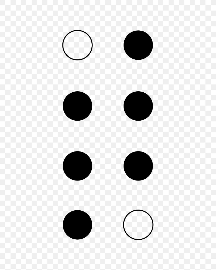 Braille Patterns Wiktionary Braille Pattern Dots-123456 Wikimedia Foundation, PNG, 573x1023px, Braille Patterns, Area, Black, Black And White, Braille Download Free