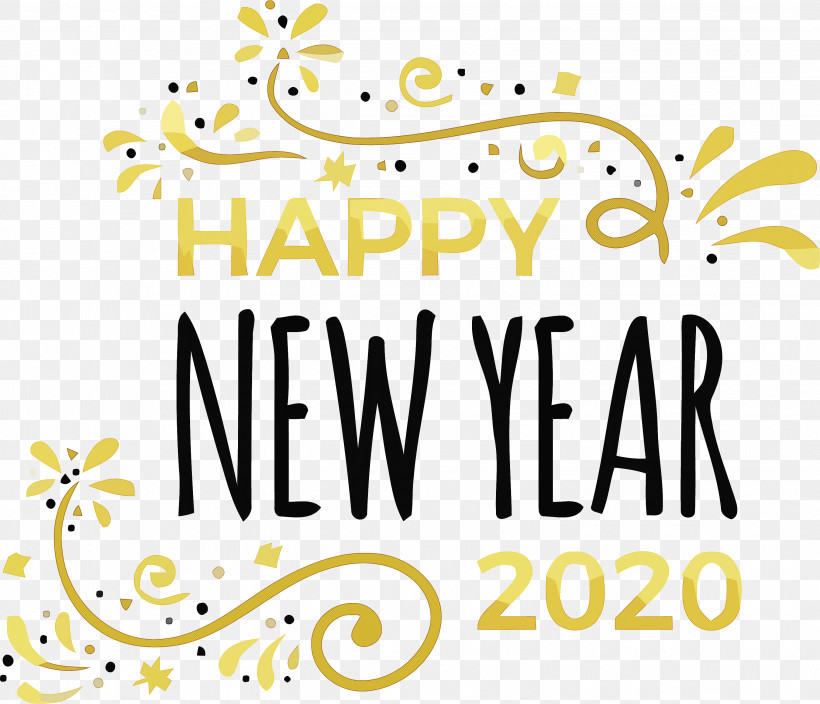 Happy New Year 2020 New Years 2020 2020, PNG, 3042x2614px, 2020, Happy New Year 2020, Line, Logo, New Years 2020 Download Free