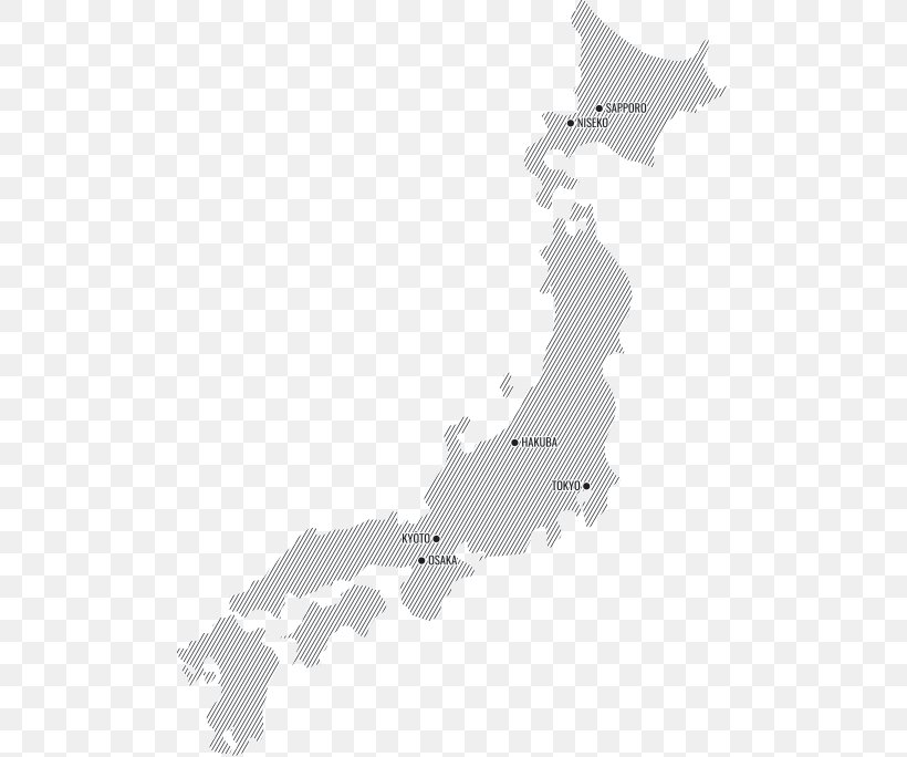 Japan Vector Graphics Clip Art Royalty-free Map, PNG, 500x684px, Japan, Area, Black And White, Istock, Map Download Free