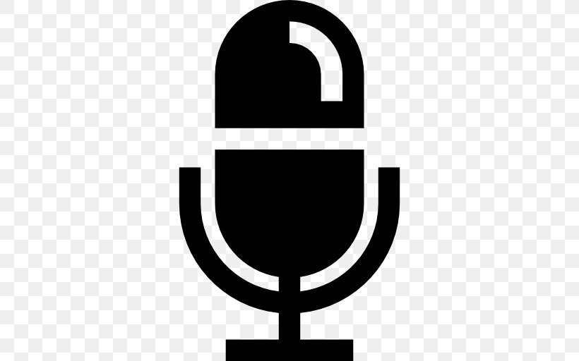 Microphone Line Font, PNG, 512x512px, Microphone, Black And White, Brand, Symbol Download Free