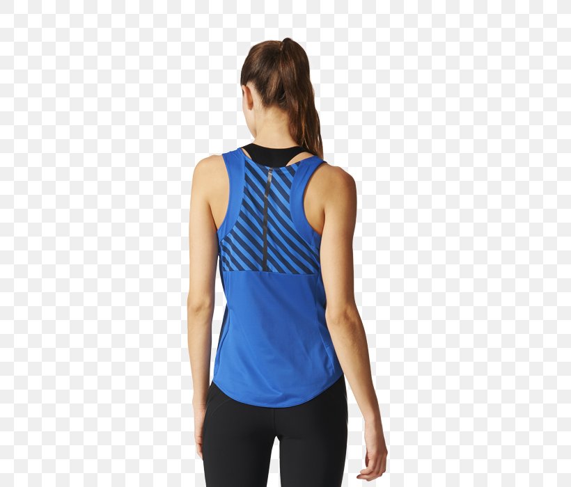 T-shirt Sleeveless Shirt Adidas Woman, PNG, 700x700px, Tshirt, Active Tank, Adidas, Blue, Clothing Download Free