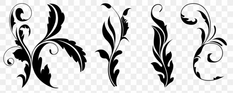 Art Deco Clip Art, PNG, 850x340px, Art Deco, Art Nouveau, Black And White, Branch, Decorative Arts Download Free