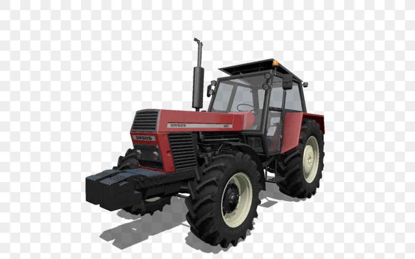 Farming Simulator 17 Tractor Ursus Factory John Deere Tire, PNG, 512x512px, Farming Simulator 17, Agricultural Machinery, Agriculture, Automotive Tire, Automotive Wheel System Download Free