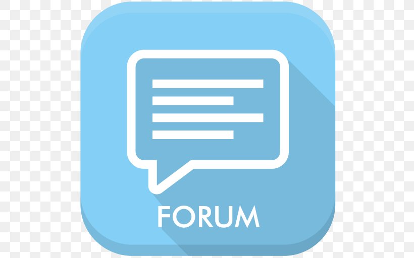 Internet Forum Online Chat, PNG, 512x512px, Internet Forum, Aqua, Area, Blue, Brand Download Free