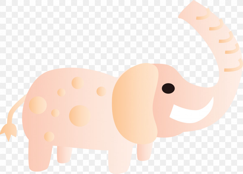 Indian Elephant, PNG, 3000x2152px, Abstract Elephant, Animal Figure, Cartoon, Cartoon Elephant, Elephant Download Free