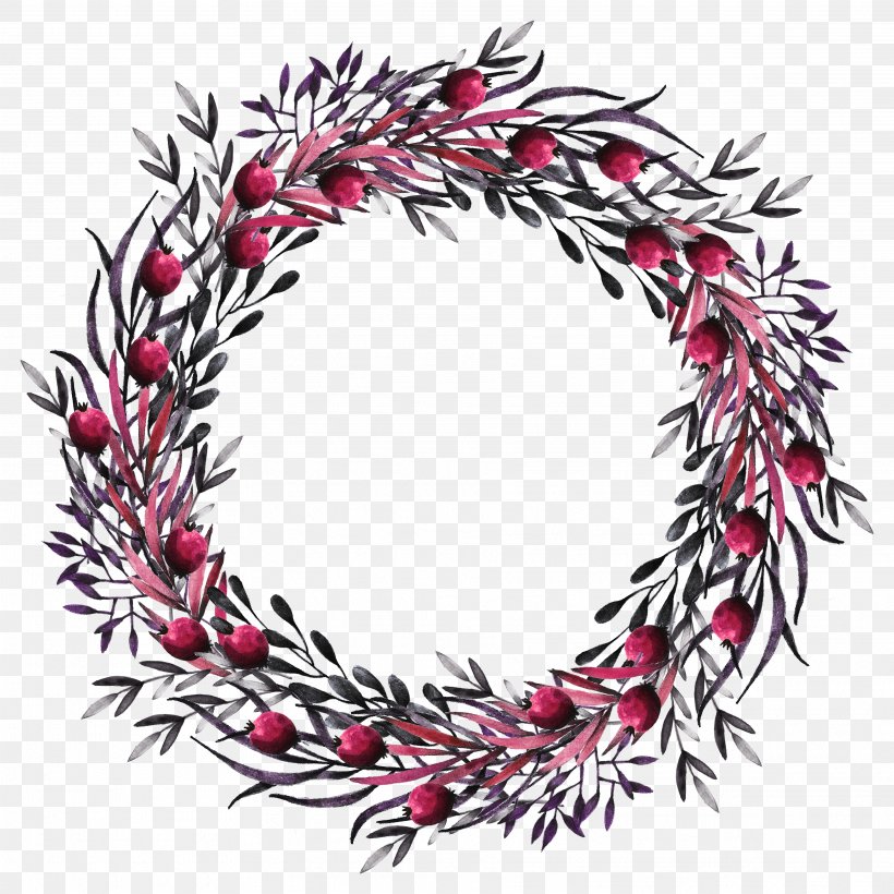 Wreath Flower, PNG, 3637x3637px, Wreath, Decor, Designer, Flower, Google Images Download Free