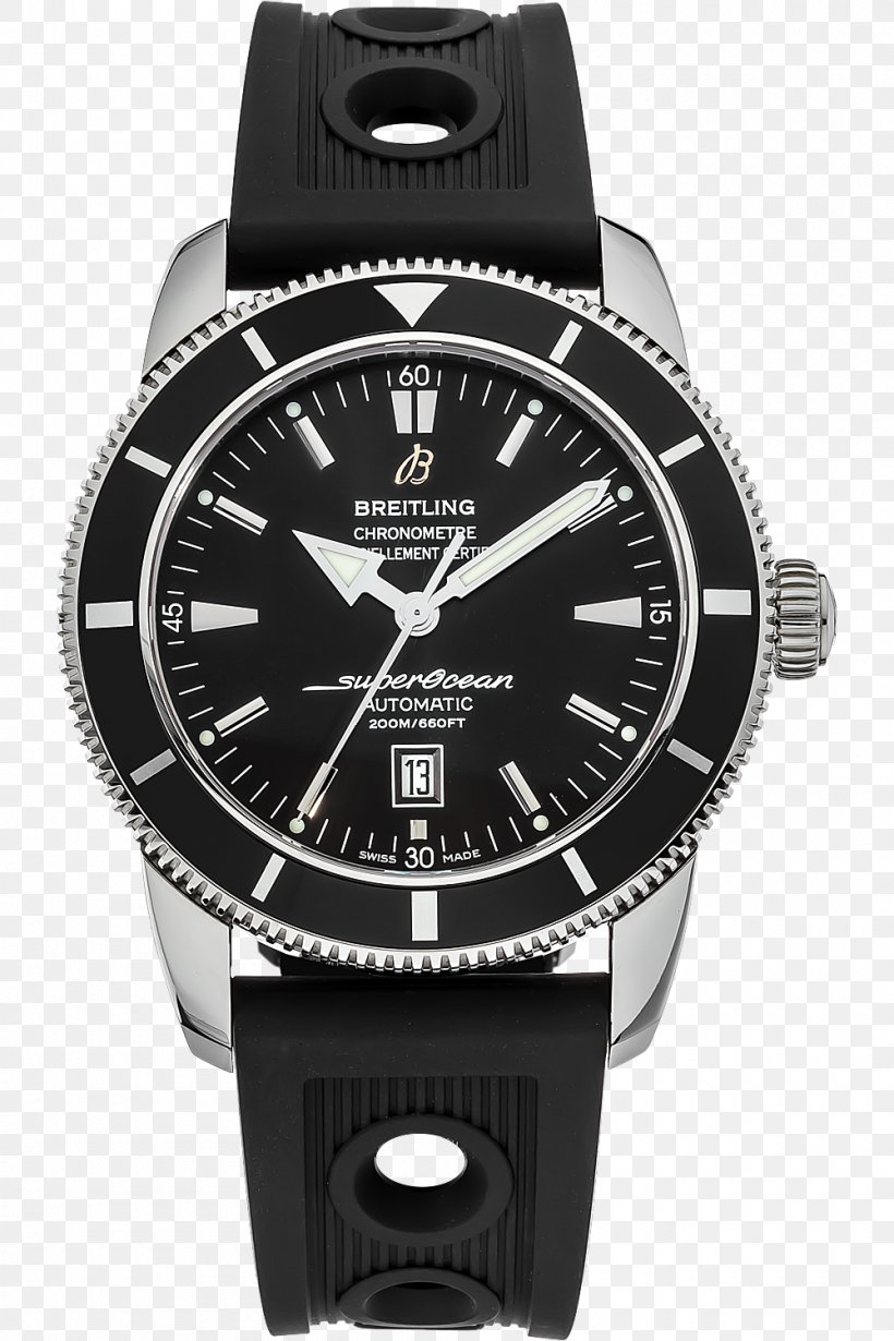 Breitling SA Automatic Watch Superocean Replica, PNG, 1000x1500px, Breitling Sa, Automatic Watch, Black, Brand, Chronograph Download Free