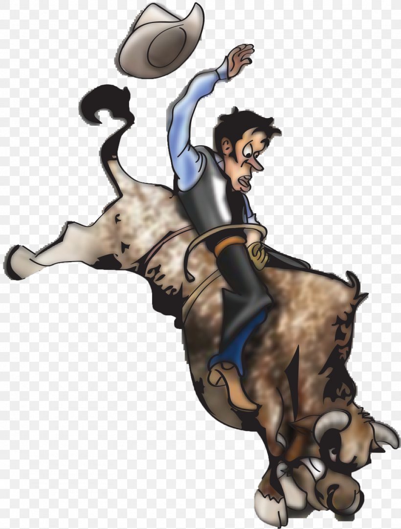 Horse Mechanical Bull Cattle Bull Riding, PNG, 1814x2395px, Horse, Art, Bull, Bull Riding, Cartoon Download Free