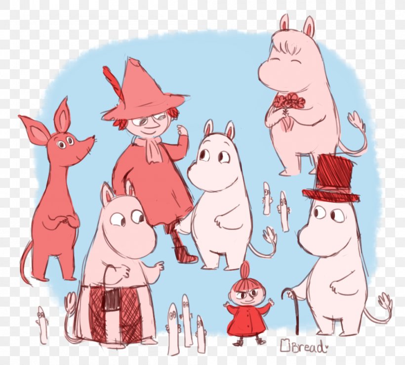 Pig Snufkin Horse Moomins, PNG, 1000x900px, Pig, Animal, Art, Cartoon, Character Download Free