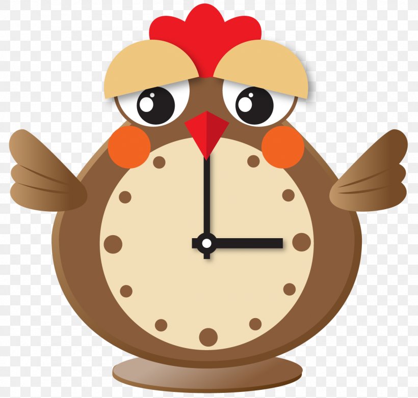 Alarm Clock., PNG, 1378x1315px, Clock, Alarm Clock, Alarm Clocks, Beak, Bird Download Free