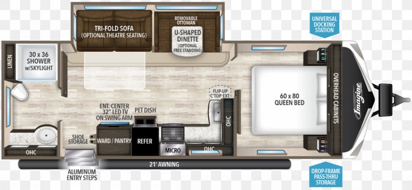 Caravan Campervans Trailer Dinette Grand Design Recreational Vehicles, PNG, 1200x555px, 2017, 2018, 2019, Caravan, Campervans Download Free