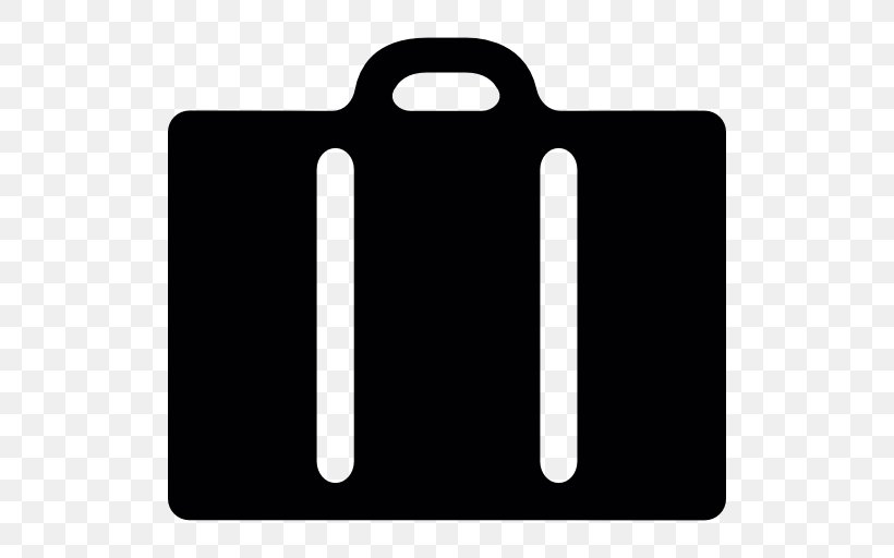 Suitcase Download, PNG, 512x512px, Suitcase, Black, Black And White, Email Attachment, Handheld Devices Download Free