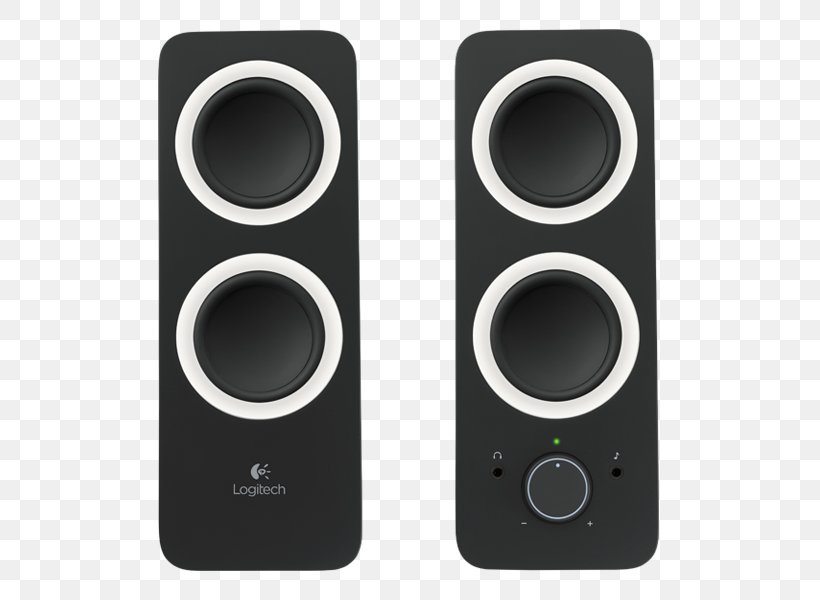 Logitech Z200 Computer Speakers Loudspeaker Stereophonic Sound, PNG, 687x600px, Logitech Z200, Audio, Audio Equipment, Bass, Computer Download Free