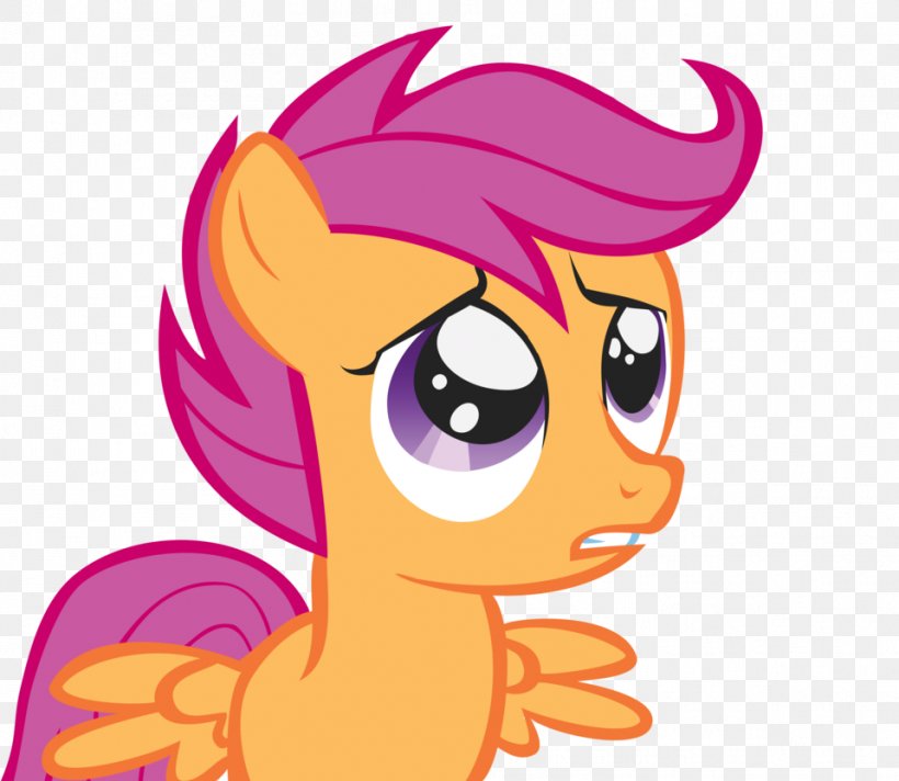 Scootaloo Pony Pinkie Pie DeviantArt Fluttershy, PNG, 959x833px, Watercolor, Cartoon, Flower, Frame, Heart Download Free