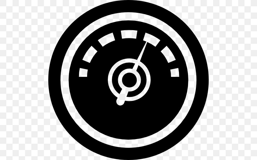 Speedometer Car, PNG, 512x512px, Speedometer, Area, Black And White, Brand, Car Download Free