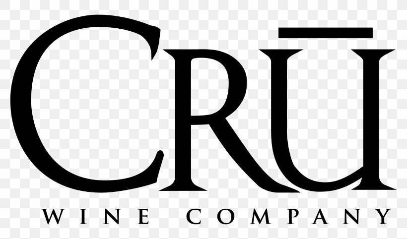 CRŪ Winery Bronco Wine Company Logo Cru, PNG, 2990x1760px, Wine, American Viticultural Area, Area, Azienda Vinicola, Black And White Download Free