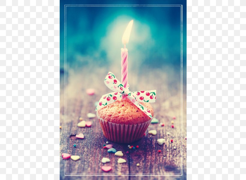 Cupcake Happy Birthday To You Muffin Greeting & Note Cards, PNG, 600x600px, Cupcake, Baking, Birthday, Buttercream, Cake Download Free