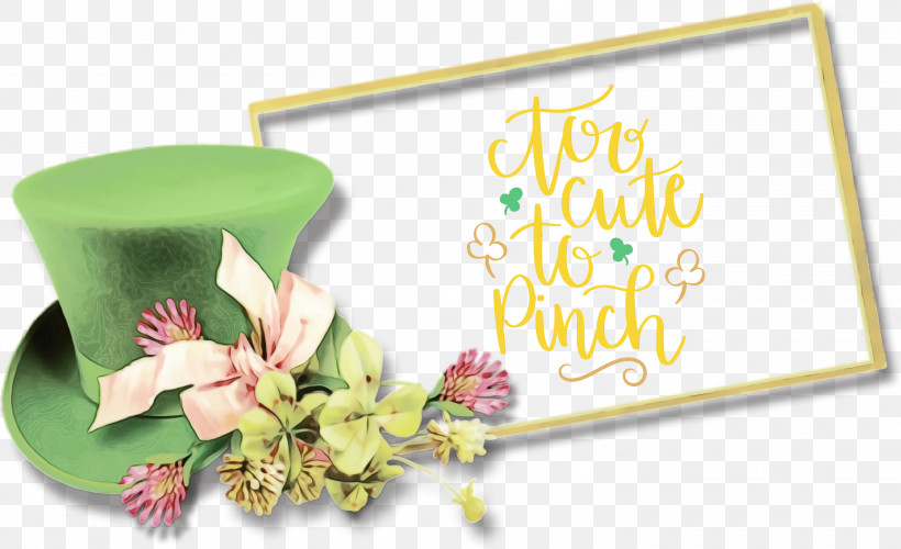 Floral Design, PNG, 3000x1832px, St Patricks Day, Bowler Hat, Drawing, Floral Design, Floral Frame Download Free